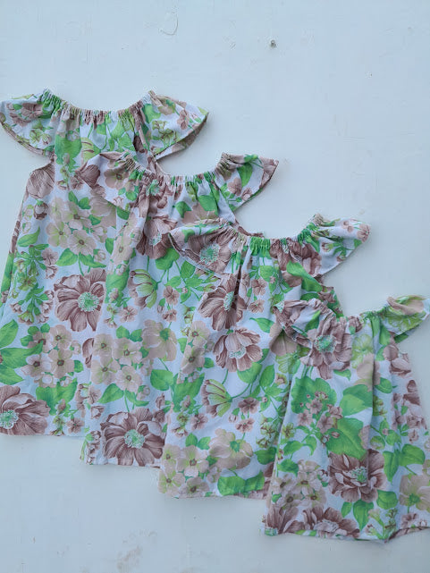 Flutter Dress - Green