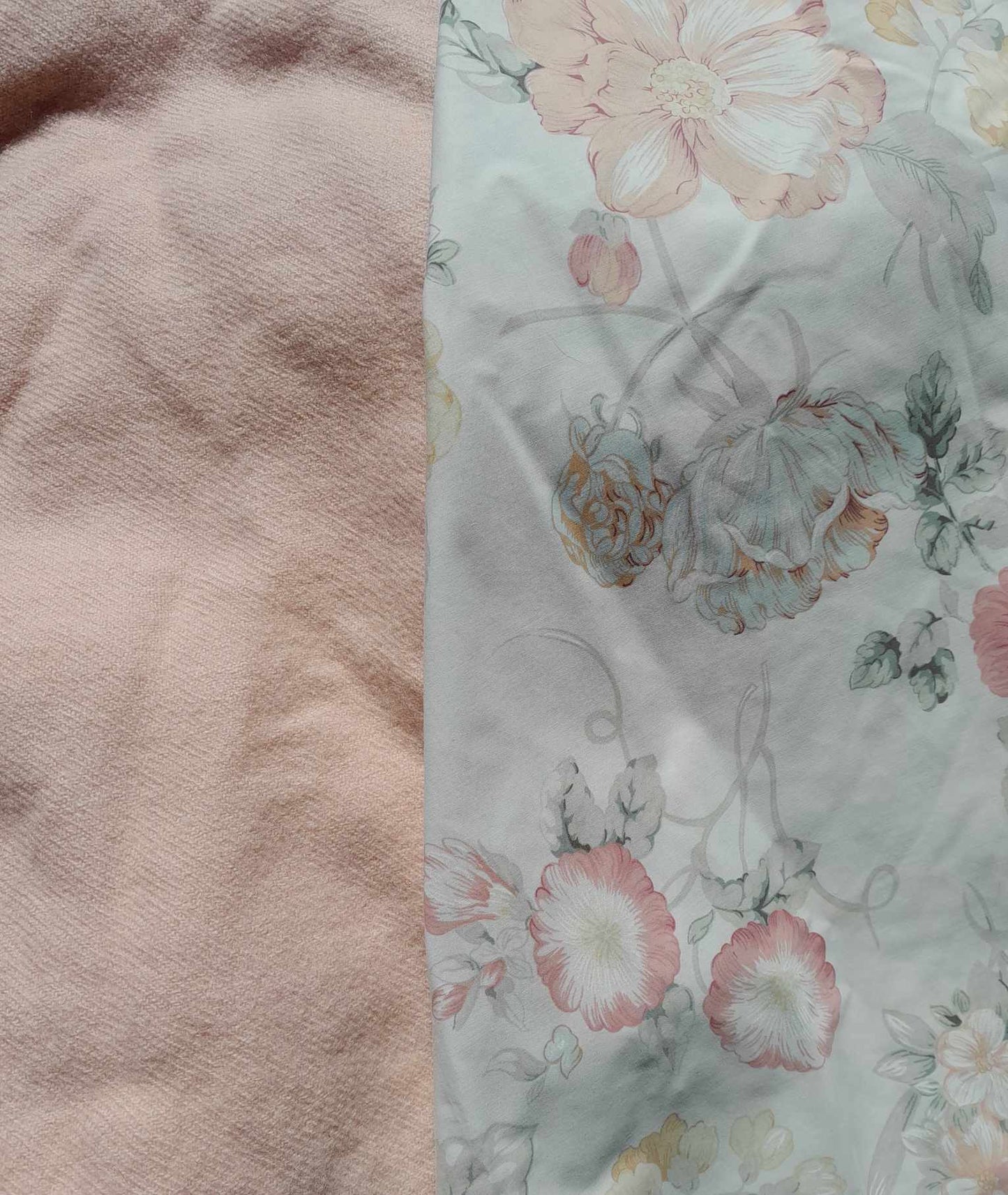Light Peach + floral image 1