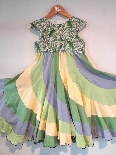 Pixie Swirl - Green Birds (6)