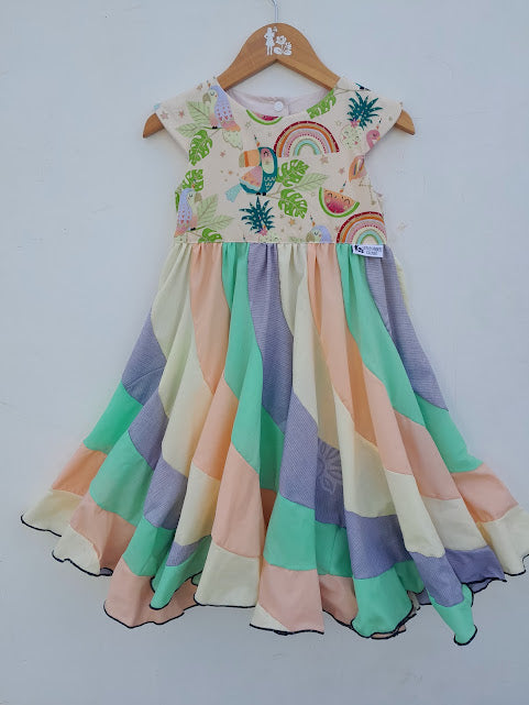 Swirl Dress - Tucan Floral (4)