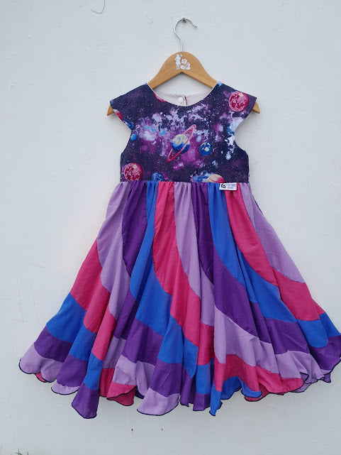 Swirl Dress - Galaxy (6)