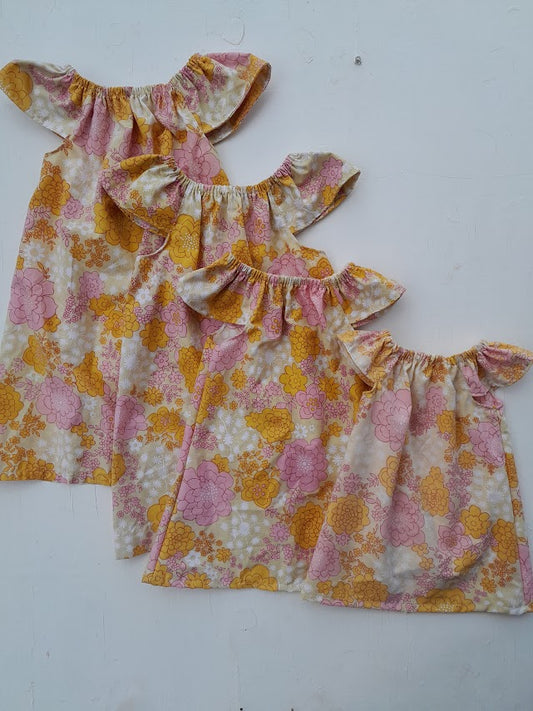 Flutter Dress -  Floral