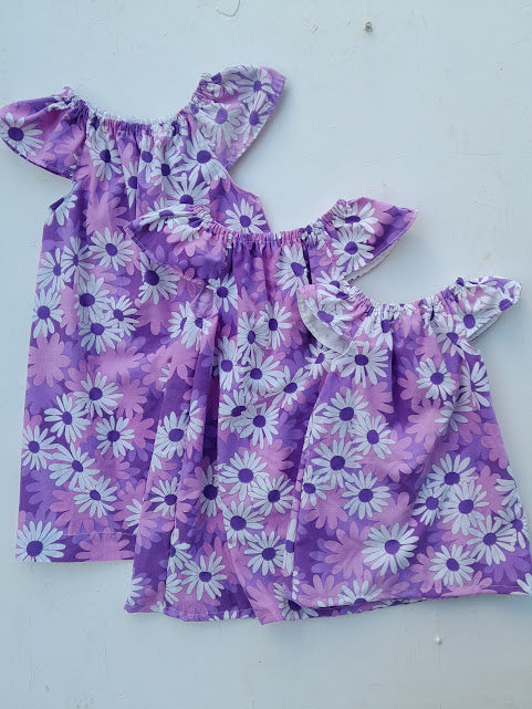 Flutter Dress - Purple
