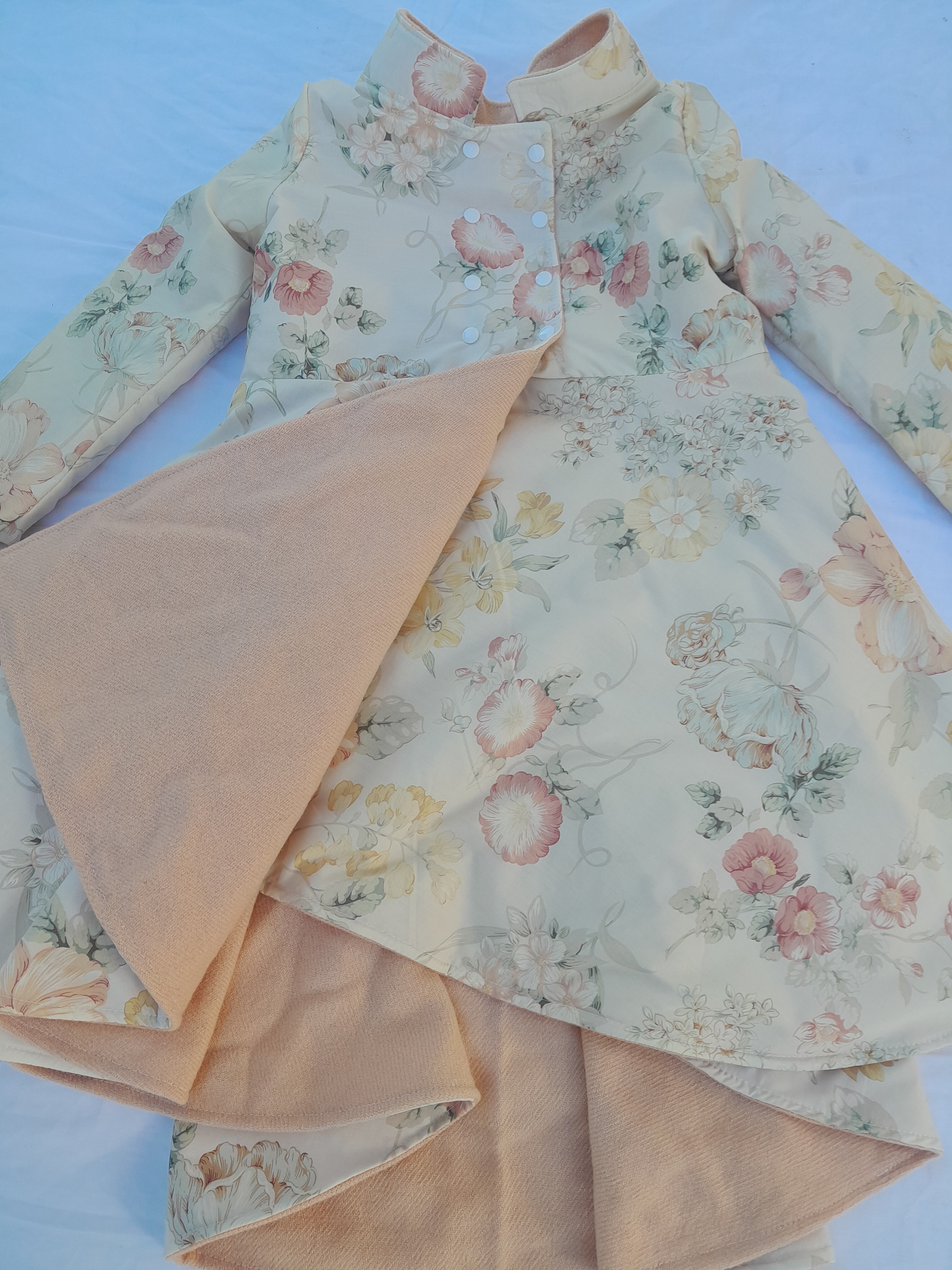 Light Peach + floral image 4