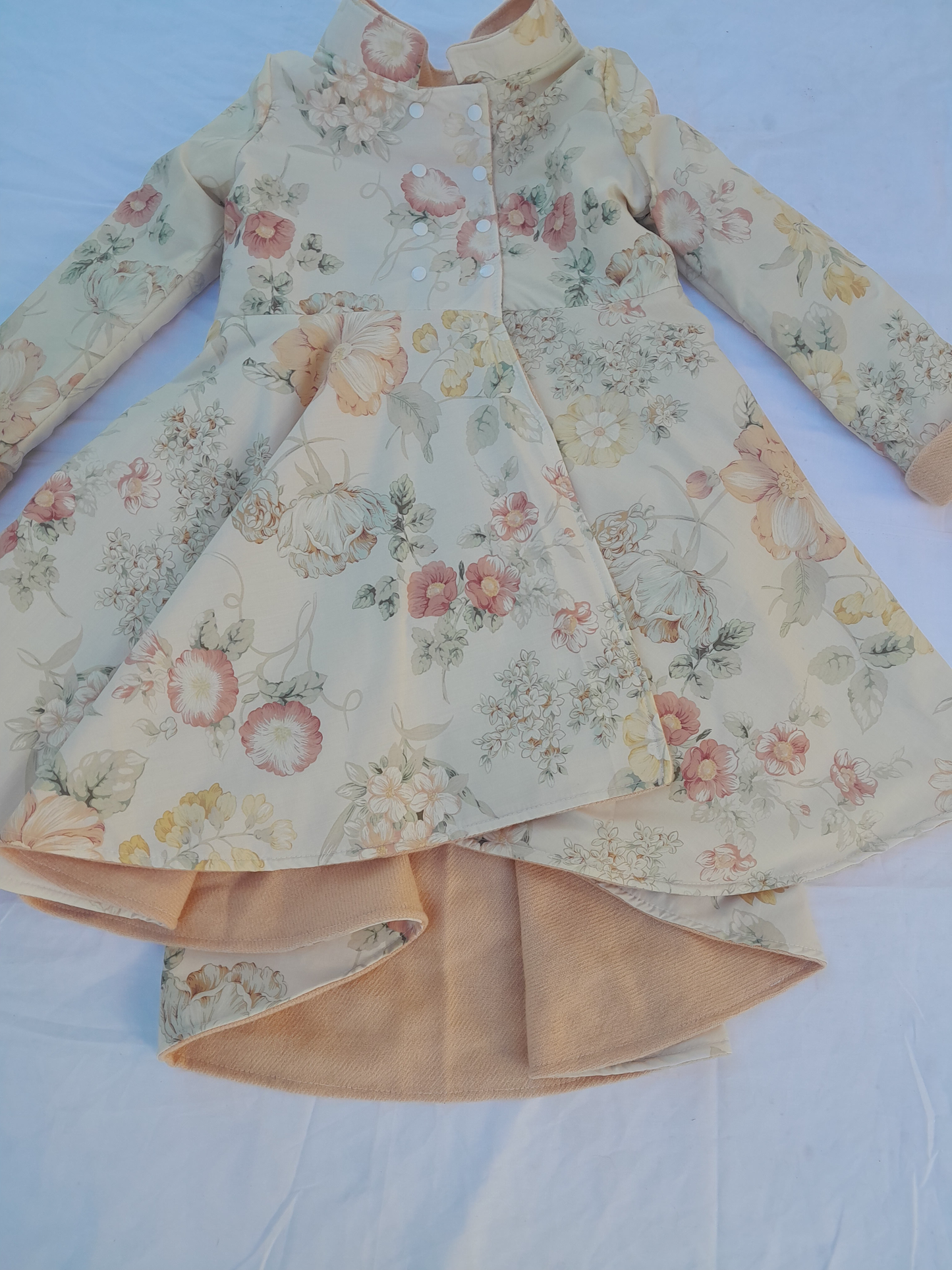 Light Peach + floral image 2