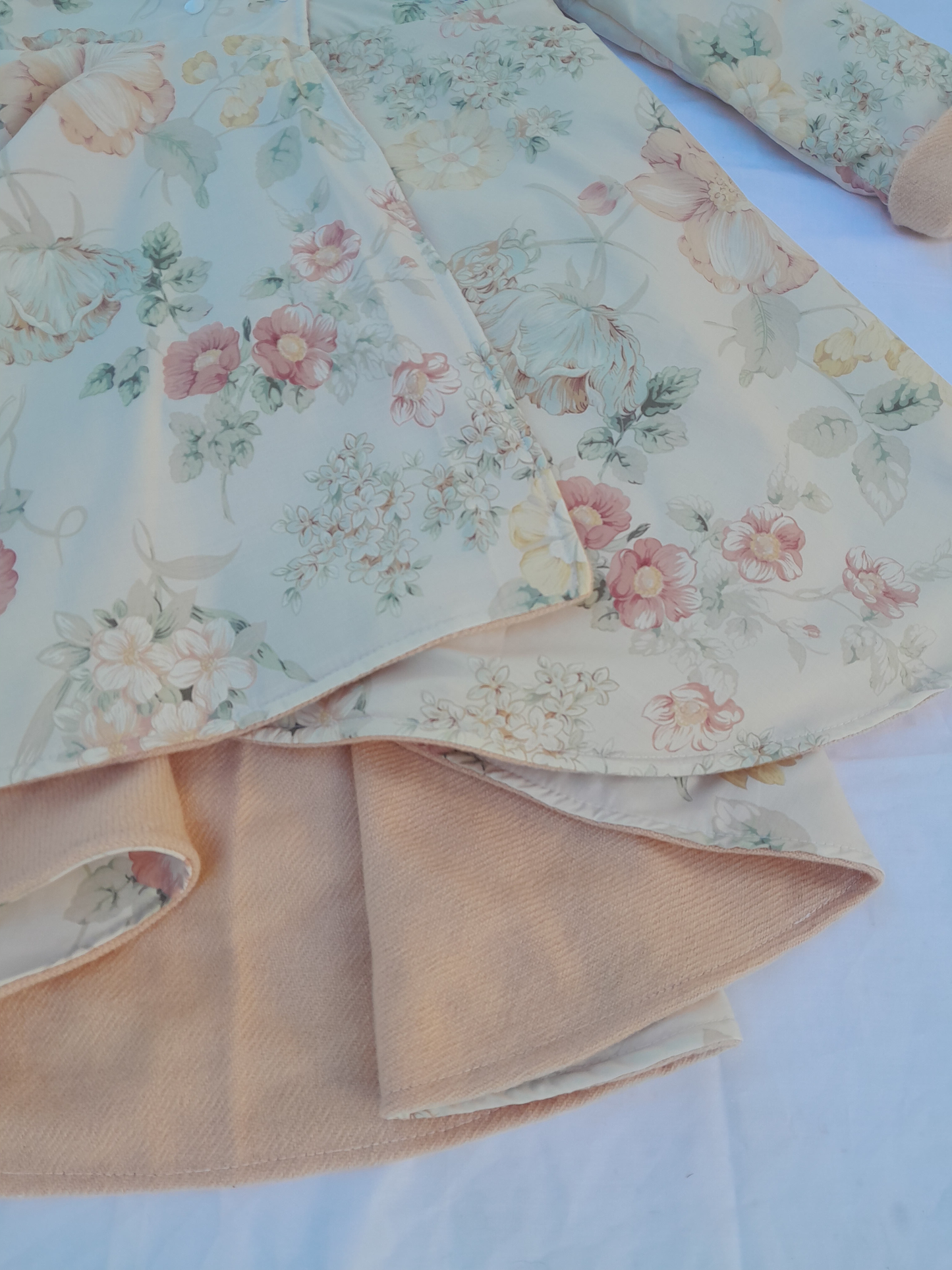 Light Peach + floral image 3