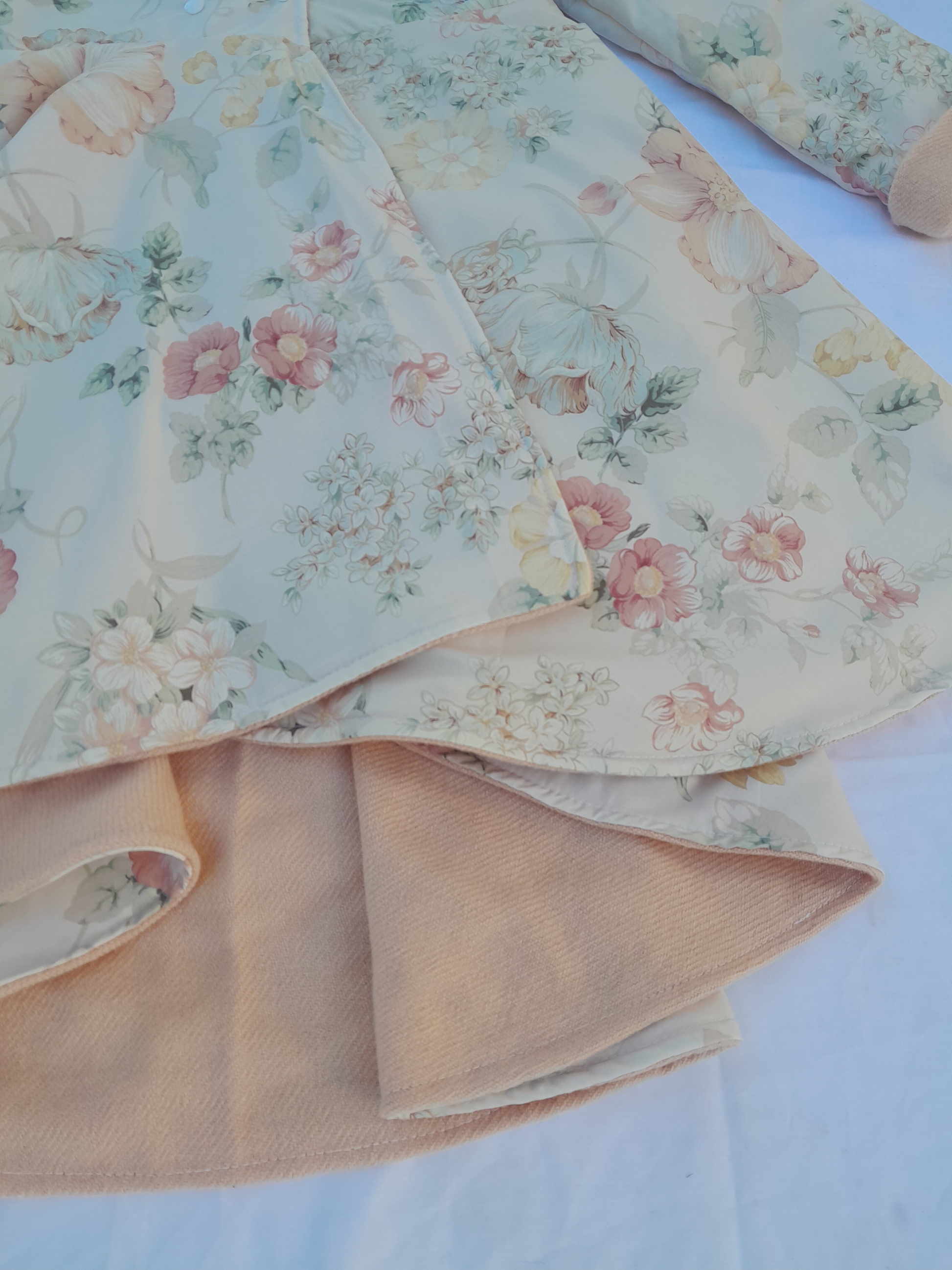 Light Peach + floral image 3