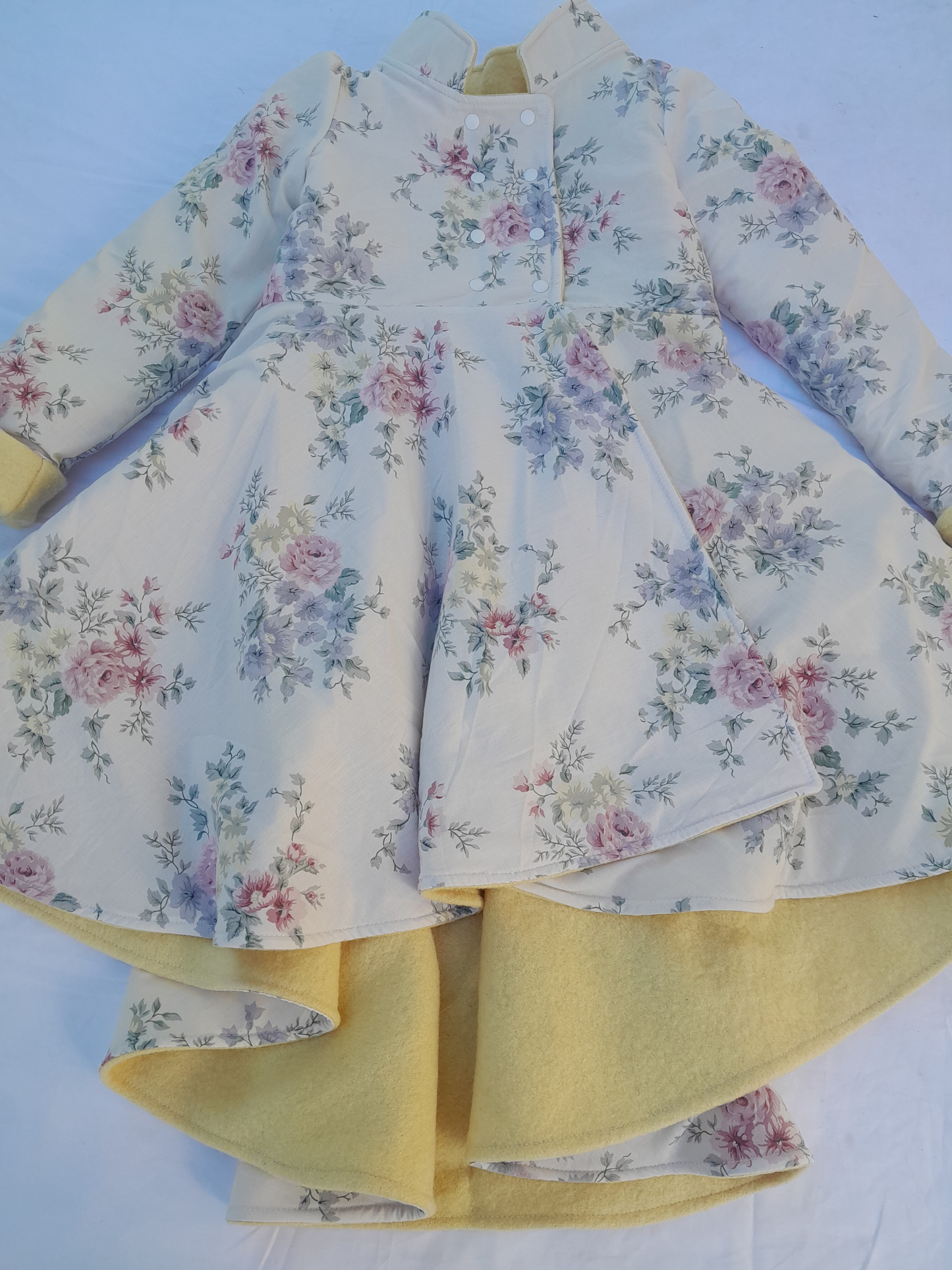 Light Yellow + floral image 2