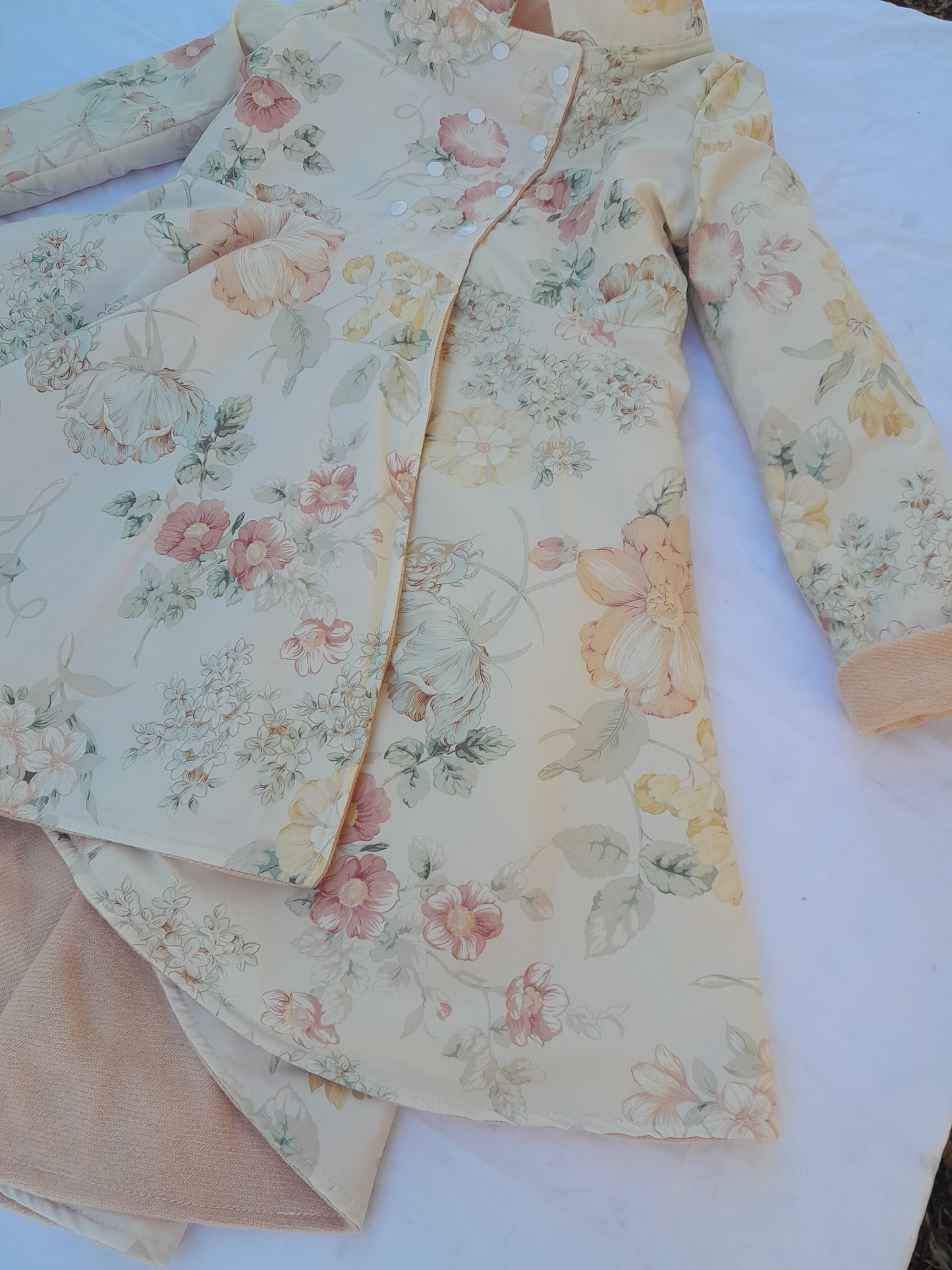 Light Peach + floral image 6